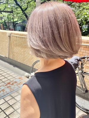 22年春 60代 ボブ ミディアムの人気ヘアスタイル 髪型 ヘアアレンジ Yahoo Beauty