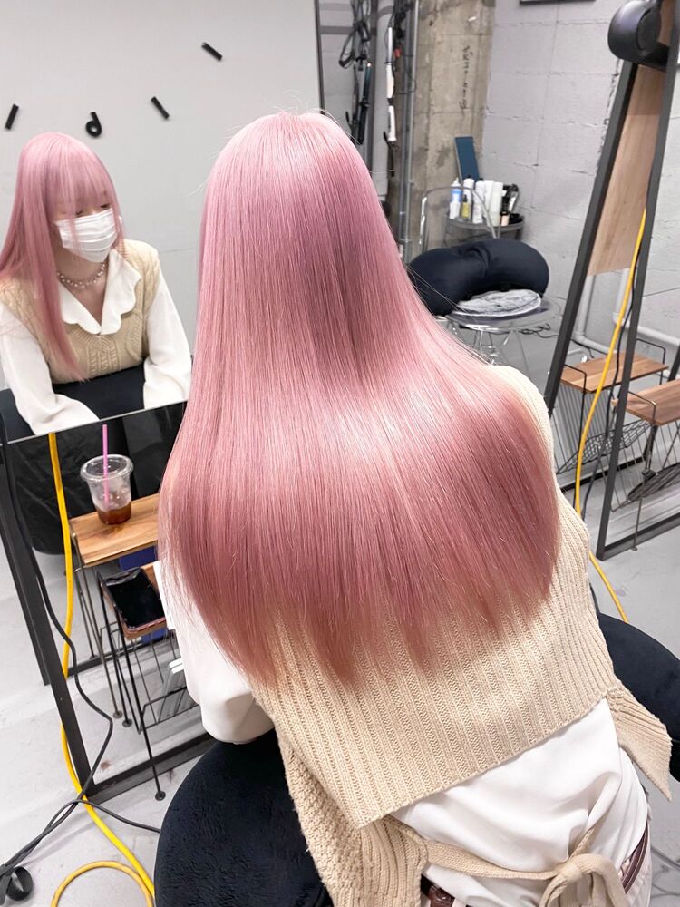 ペールピンク Lim Plus リムプラス Yu Zaの髪型 ヘアスタイル ヘアカタログ情報 Yahoo Beauty ヤフービューティー