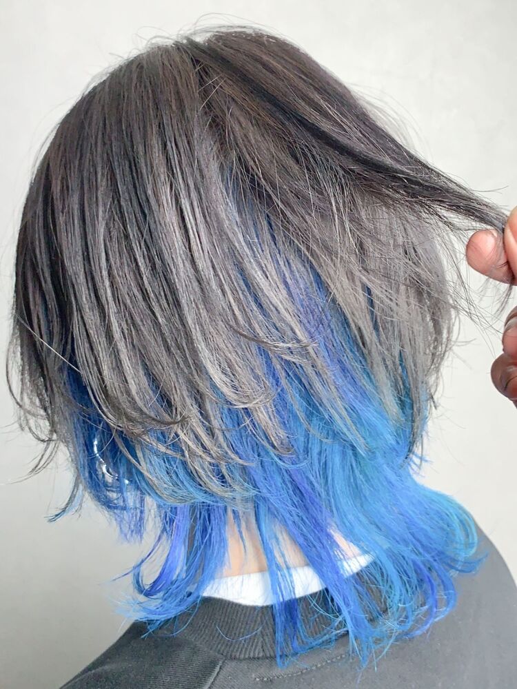 ウルフシルエットと2トーンカラーでストリートな雰囲気に ｗ ワット 新宿 ワットシンジュク Daikiのヘアスタイル情報 Yahoo Beauty