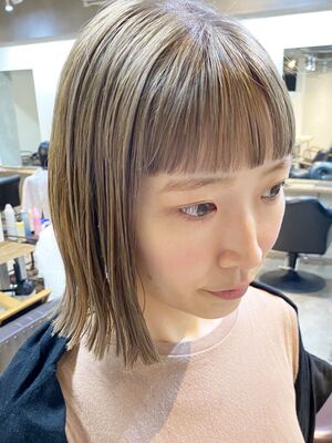 21年夏 オン眉の新着ヘアスタイル 髪型 ヘアアレンジ Yahoo Beauty