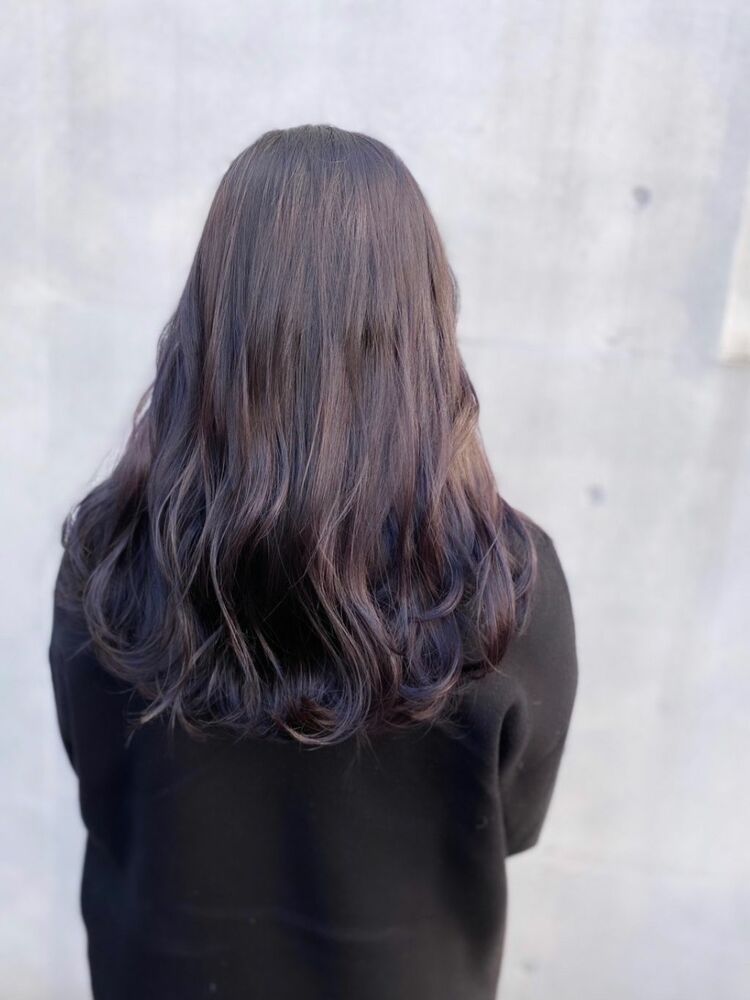 艶髪 ダークラベンダーアッシュカラー Ayanoのヘアスタイル情報 Yahoo Beauty