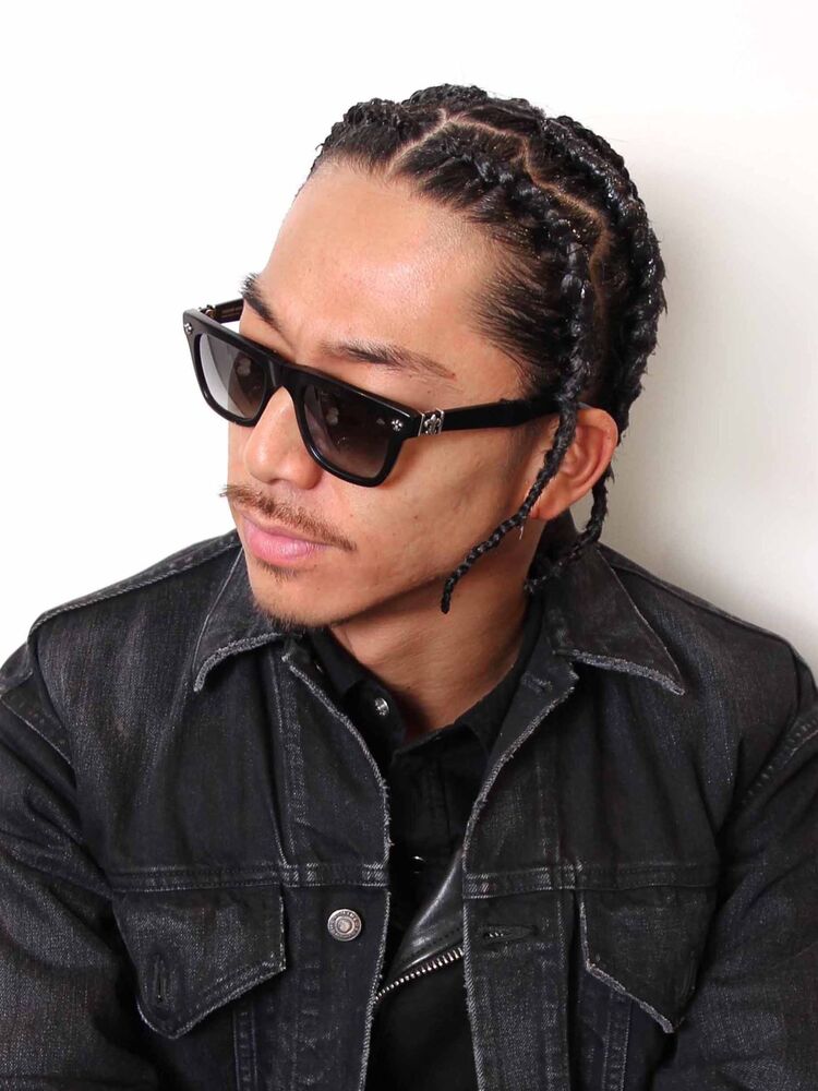 コーンロウ ブレイズ Exile Akira Asap Rocky Travis Scott Love Lock 代官山 大橋のヘアスタイル情報 Yahoo Beauty