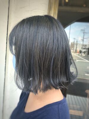 ブルーアッシュ ショートの髪型 ヘアスタイル ヘアカタログ 人気順 Yahoo Beauty ヤフービューティー