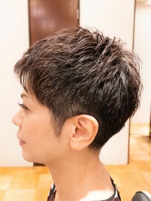 50代 ベリーショートの髪型 ヘアスタイル ヘアカタログ 人気順 Yahoo Beauty ヤフービューティー