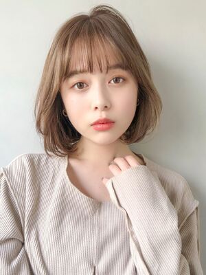 韓国ボブの髪型 ヘアスタイル ヘアカタログ 人気順 Yahoo Beauty ヤフービューティー