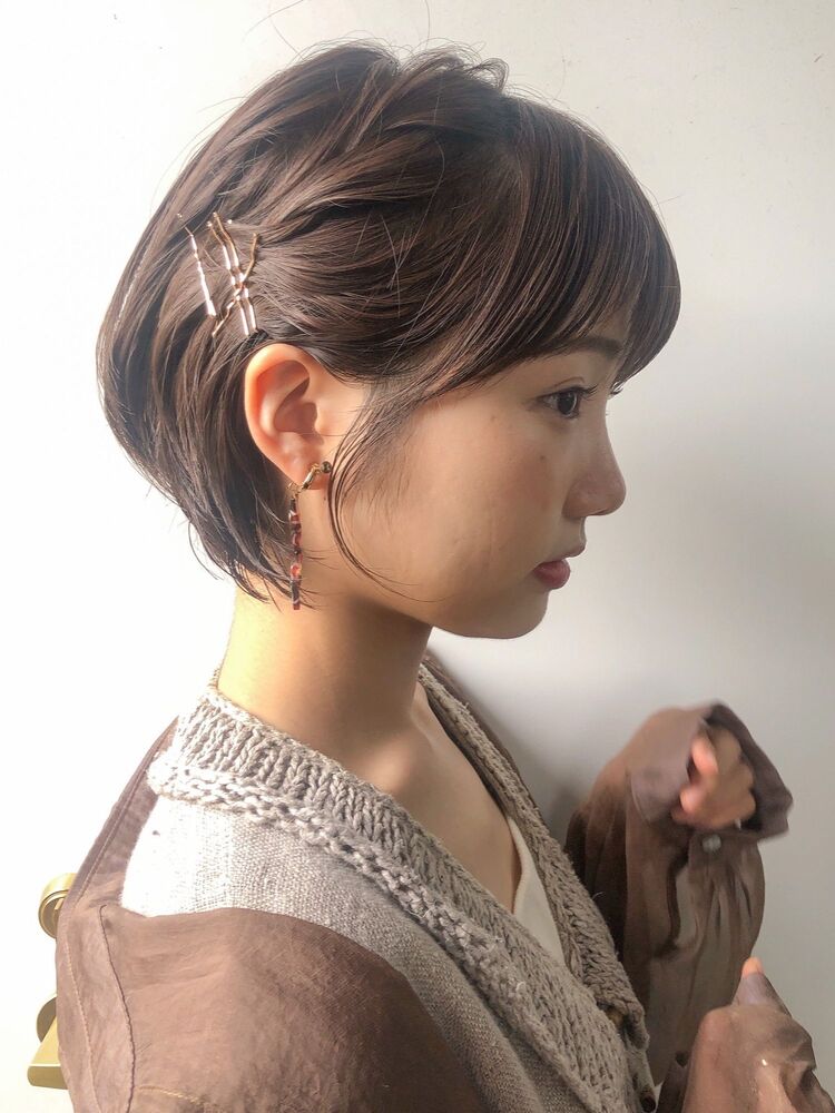 ショートボブで作る簡単可愛いヘアアレンジ Dydi表参道 ディディオモテサンドウ ほんだゆいのヘアスタイル情報 Yahoo Beauty