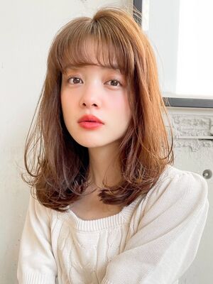 21年夏 毛先パーマの新着ヘアスタイル 髪型 ヘアアレンジ Yahoo Beauty