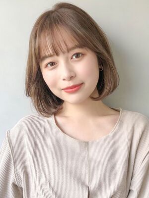 韓国ボブの髪型 ヘアスタイル ヘアカタログ 人気順 Yahoo Beauty ヤフービューティー