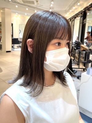 21年秋冬 ミディアムボブの新着ヘアスタイル 髪型 ヘアアレンジ Yahoo Beauty