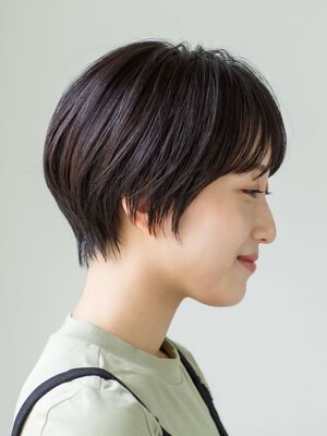 22年夏 パーマ 黒髪 ベリーショートの人気ヘアスタイル 髪型 ヘアアレンジ Yahoo Beauty