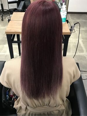 21年夏 ワインレッドの新着ヘアスタイル 髪型 ヘアアレンジ Yahoo Beauty