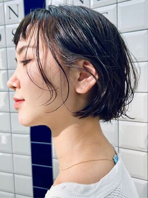 21年秋冬 ウェットヘアの新着ヘアスタイル 髪型 ヘアアレンジ Yahoo Beauty