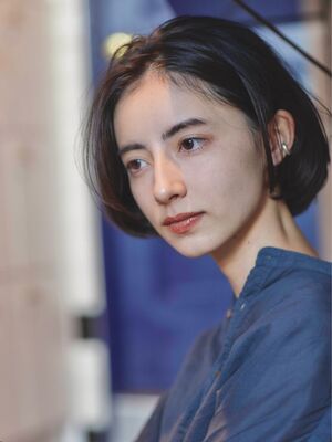 ショートボブ 前髪なし 黒髪の髪型 ヘアスタイル ヘアカタログ 人気順 Yahoo Beauty ヤフービューティー