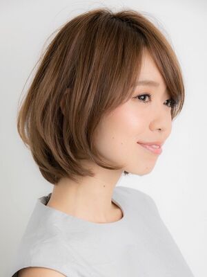 40代 ひし形ボブ 前髪ありの髪型 ヘアスタイル ヘアカタログ 人気順 Yahoo Beauty ヤフービューティー