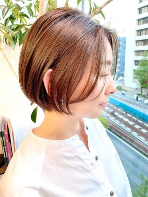 21年春夏 40代 ショートヘアの新着ヘアスタイル 髪型 ヘアアレンジ Yahoo Beauty