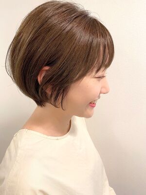年秋冬 前下がりボブの新着ヘアスタイル 髪型 ヘアアレンジ Yahoo Beauty