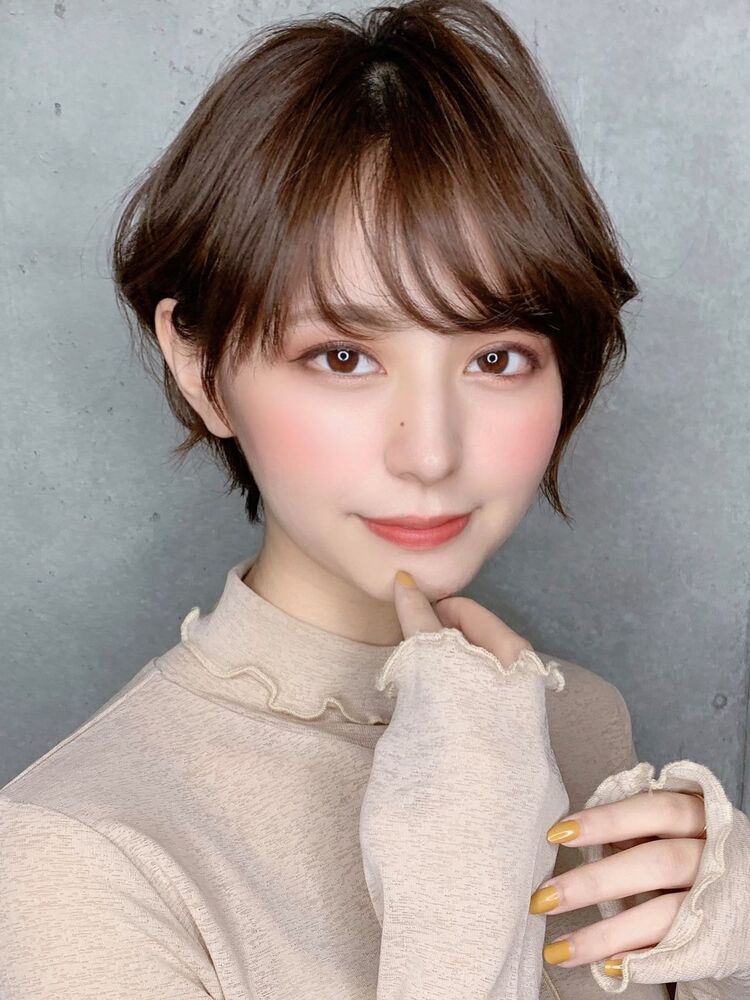 パーマで美人ショートボブ Coo Et Fuu クーエフー 内見 加瑞磨のヘアスタイル情報 Yahoo Beauty