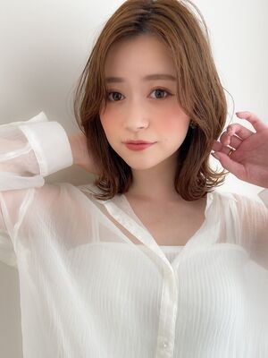 21年夏 センターパート 真ん中分けの新着ヘアスタイル 髪型 ヘアアレンジ Yahoo Beauty