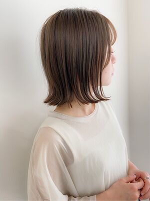 21年夏 ミディアムボブの新着ヘアスタイル 髪型 ヘアアレンジ Yahoo Beauty