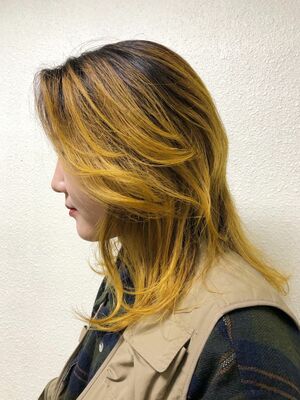 年秋 イエロー系の新着ヘアスタイル 髪型 ヘアアレンジ Yahoo Beauty