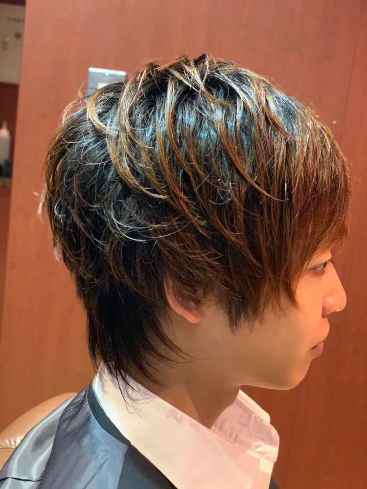 幸せのジェンダーレスフェミ男モミのエモ ヘアモードキクチ銀座店 ヘアモードキクチギンザテン 銀座の高級刈上師兼パーマ屋さんのヘアスタイル情報 Yahoo Beauty