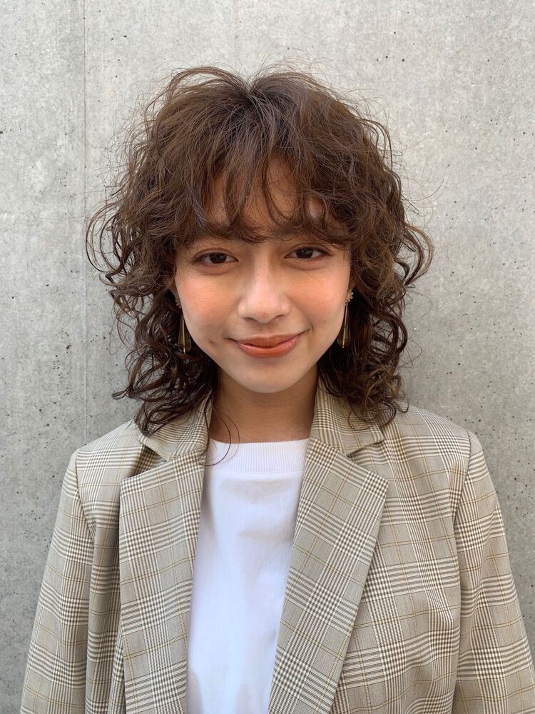 1番人気 スパイラルパーマ Magnolia Aoyama マグノリア アオヤマ Hinataのヘアスタイル情報 Yahoo Beauty