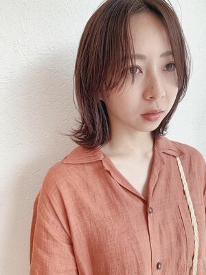 年秋冬 センターパートの新着ヘアスタイル 髪型 ヘアアレンジ Yahoo Beauty