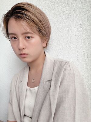 21年夏 かきあげショートの新着ヘアスタイル 髪型 ヘアアレンジ Yahoo Beauty