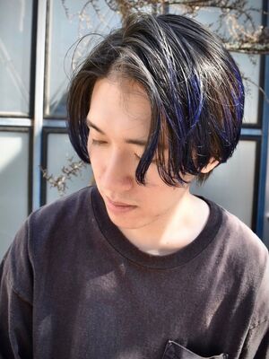 22年春 メンズ 裾カラー 毛先カラーの人気ヘアスタイル 髪型 ヘアアレンジ Yahoo Beauty