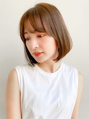 21年秋冬 シースルーバングの新着ヘアスタイル 髪型 ヘアアレンジ Yahoo Beauty