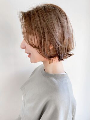22年春 ショートボブ パーマ 前髪なしの人気ヘアスタイル 髪型 ヘアアレンジ Yahoo Beauty