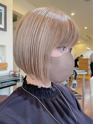 22年春 前下がりショートボブの人気ヘアスタイル 髪型 ヘアアレンジ Yahoo Beauty