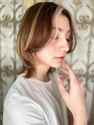 外国人風 ミディアムの髪型 ヘアスタイル ヘアカタログ 人気順 Yahoo Beauty ヤフービューティー