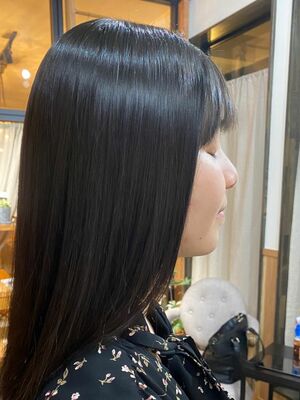 21年秋冬 黒髪ストレートの新着ヘアスタイル 髪型 ヘアアレンジ Yahoo Beauty