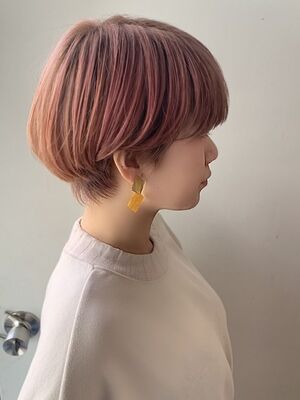 ピンク ショート ｋａｉｌ ａｒａｙａのヘアスタイル情報 Yahoo Beauty