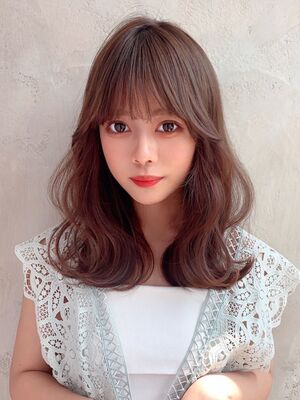 21年秋冬 韓国風 セミロングの新着ヘアスタイル 髪型 ヘアアレンジ Yahoo Beauty