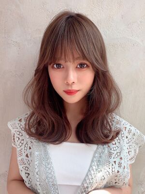 年夏 ラウンド前髪の新着ヘアスタイル 髪型 ヘアアレンジ Yahoo Beauty