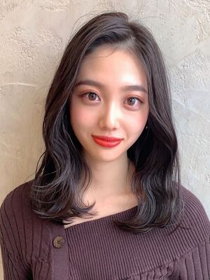 21年秋冬 色気 セミロングの新着ヘアスタイル 髪型 ヘアアレンジ Yahoo Beauty