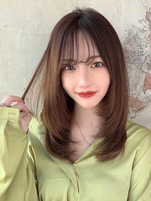 21年秋冬 内巻きパーマ セミロングの新着ヘアスタイル 髪型 ヘアアレンジ Yahoo Beauty