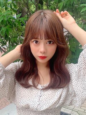 韓国風ヘア セミロングの髪型 ヘアスタイル ヘアカタログ 人気順 Yahoo Beauty ヤフービューティー