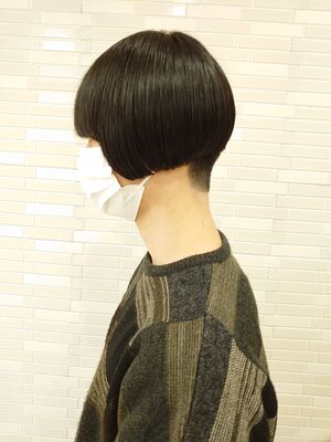 メンズ ボブ ベリーショートの髪型 ヘアスタイル ヘアカタログ 人気順 Yahoo Beauty ヤフービューティー