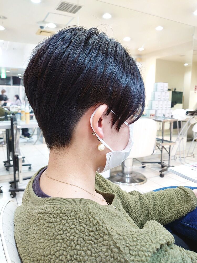 刈り上げ ハンサムショート Hair Nail Muse 稲毛店 ヘアアンドネイル ミューズ イナゲテン 荒川雄平のヘアスタイル情報 Yahoo Beauty