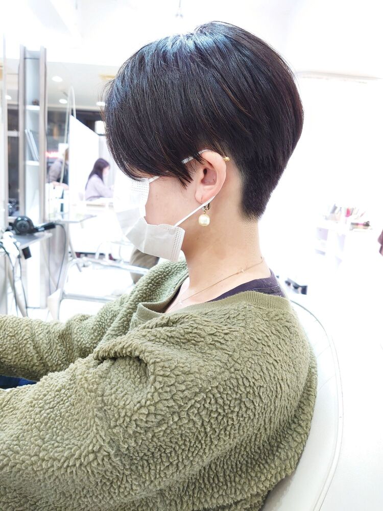 刈り上げ ハンサムショート Hair Nail Muse 稲毛店 ヘアアンドネイル ミューズ イナゲテン 荒川雄平のヘアスタイル情報 Yahoo Beauty