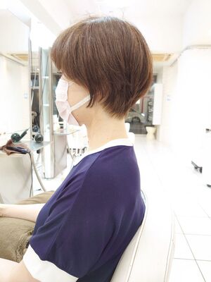 21年夏 ショートバングの新着ヘアスタイル 髪型 ヘアアレンジ Yahoo Beauty