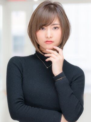 自由が丘 ミディアムの髪型 ヘアスタイル ヘアカタログ 人気順 Yahoo Beauty ヤフービューティー